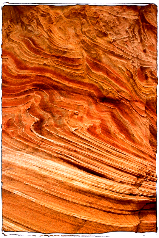 Coyote Buttes Rock 5 Coyote Buttes South, AZ � Dave Hickey